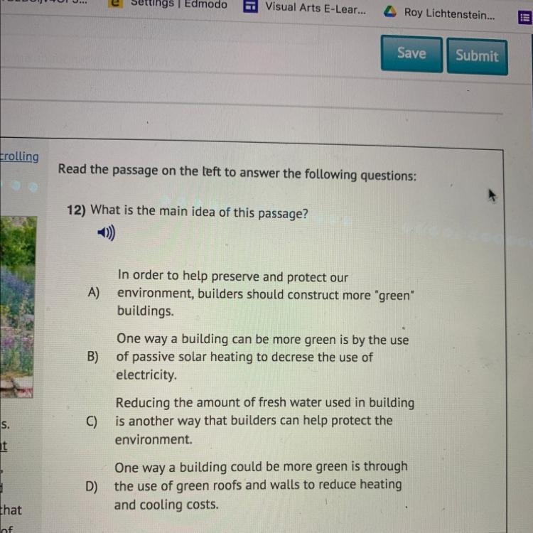 Read the passage on the left to answer the following questions: LWhat is the main-example-1