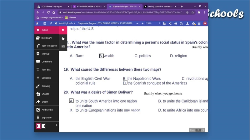 Pls answer 19 and 20 so i don't fail-example-1