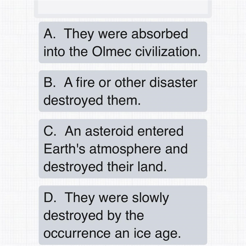 What should be a possible reason for the demise of Mayan civilization??? Please answer-example-1