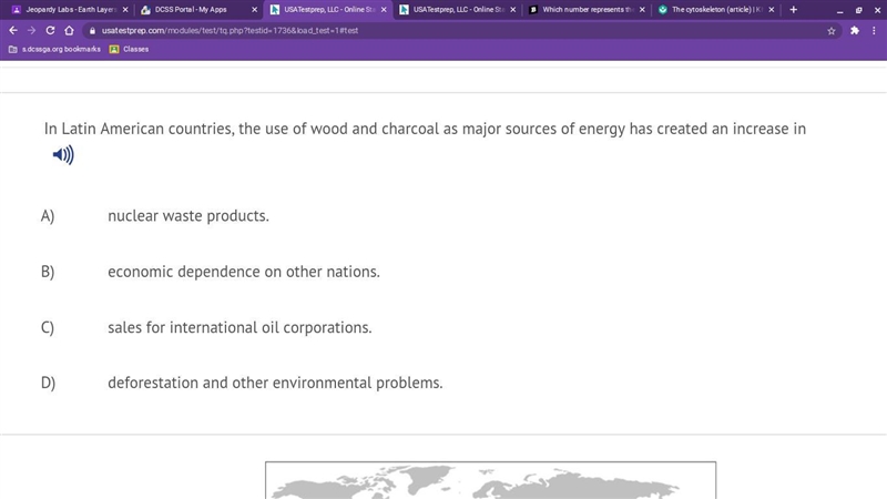 In Latin American countries, the use of wood and charcoal as major sources of energy-example-1