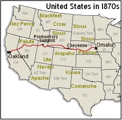 What is the significance of red line on the map?-example-1