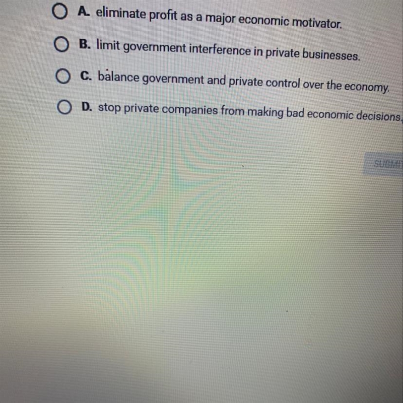 The country would most likely adopt a market economy if it wanted to:-example-1