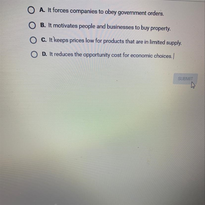 What role does private ownership play in a mixed market economy?-example-1