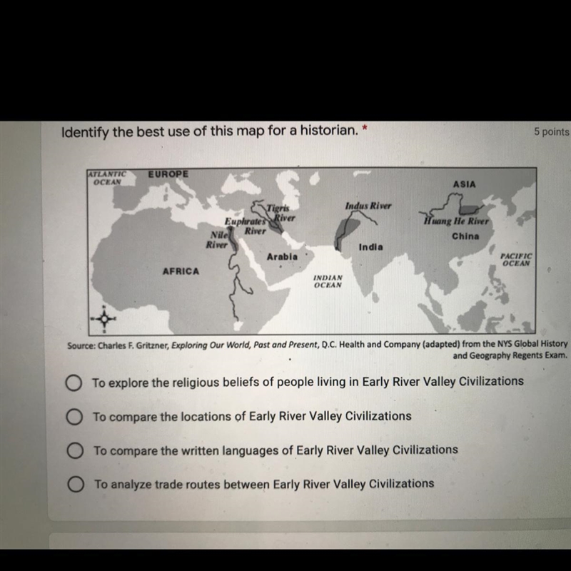 Identify the best use of this map for a historian.-example-1