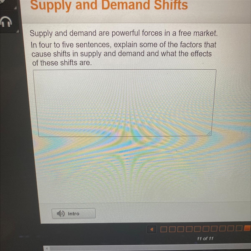 Supply and demand are powerful forces in a free market . In four to five sentences-example-1