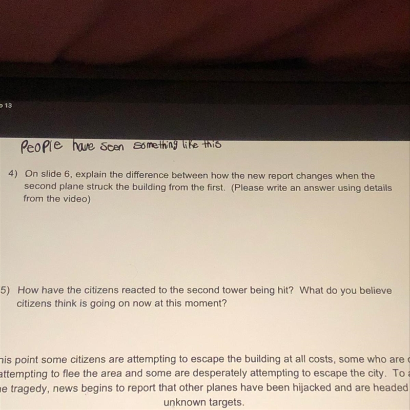 Referring to 9/11 attack someone please help!-example-1