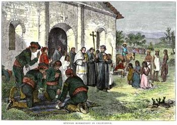 What generalization about the experiences of American Indians on Spanish missions-example-1