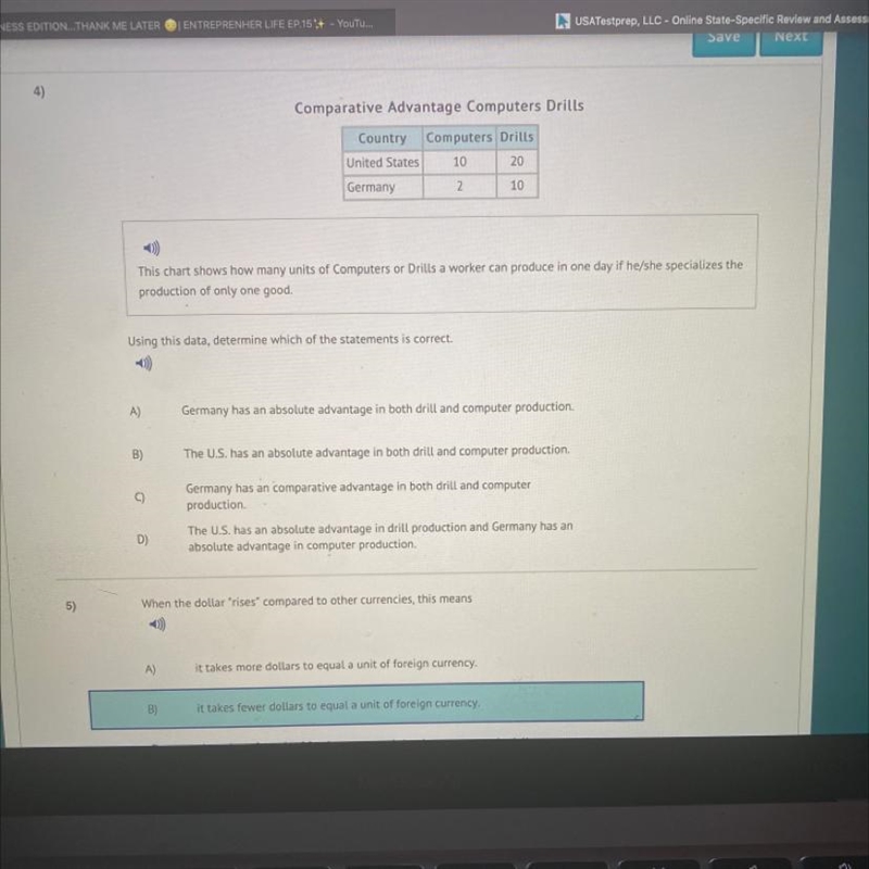 Using the data which of the statements is correct?-example-1