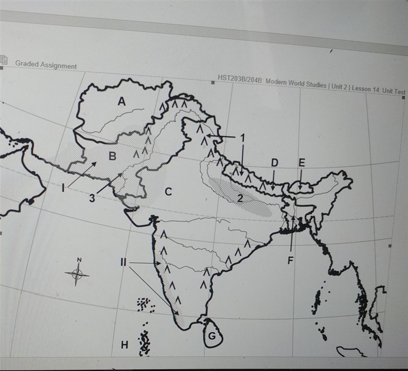 Countries a b c d e f g h landforms/bodies of water 1. 2. 3. 4. climatw zones 1 11. choose-example-1