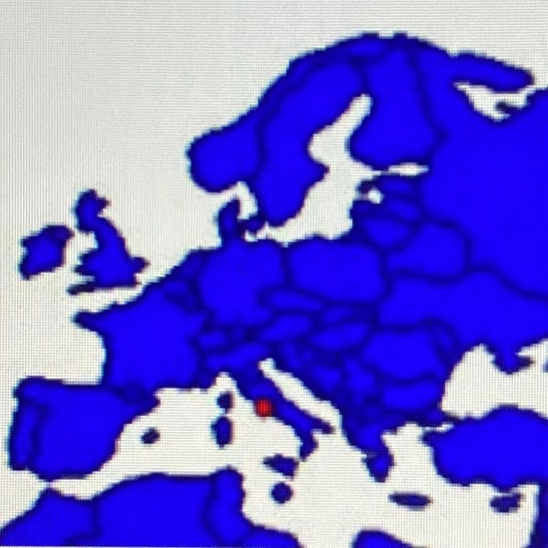 The countries in blue on this map of governments that can all be categorized as: a-example-1