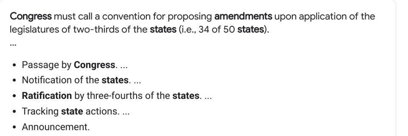 Type a paragraph that includes the steps it takes for Congress and the States to Ratify-example-1