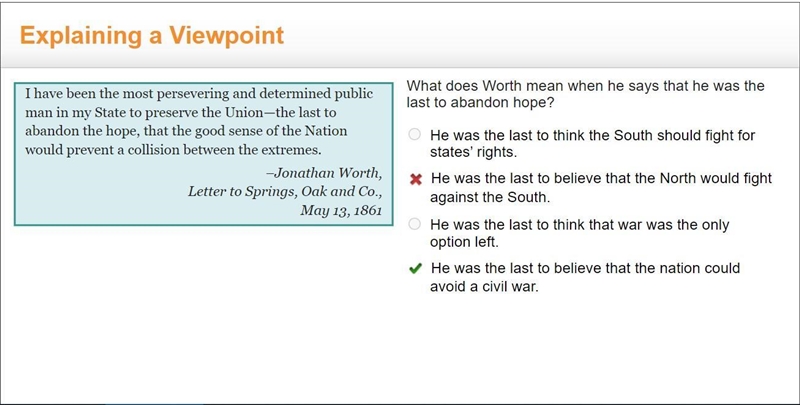 HELP!!!!!!!!! I have been the most persevering and determined public man in my State-example-1