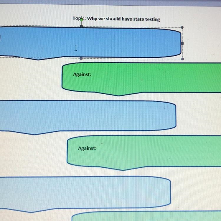 Someone helpppp!! Please! Someone explain Why we should have state testing please-example-1