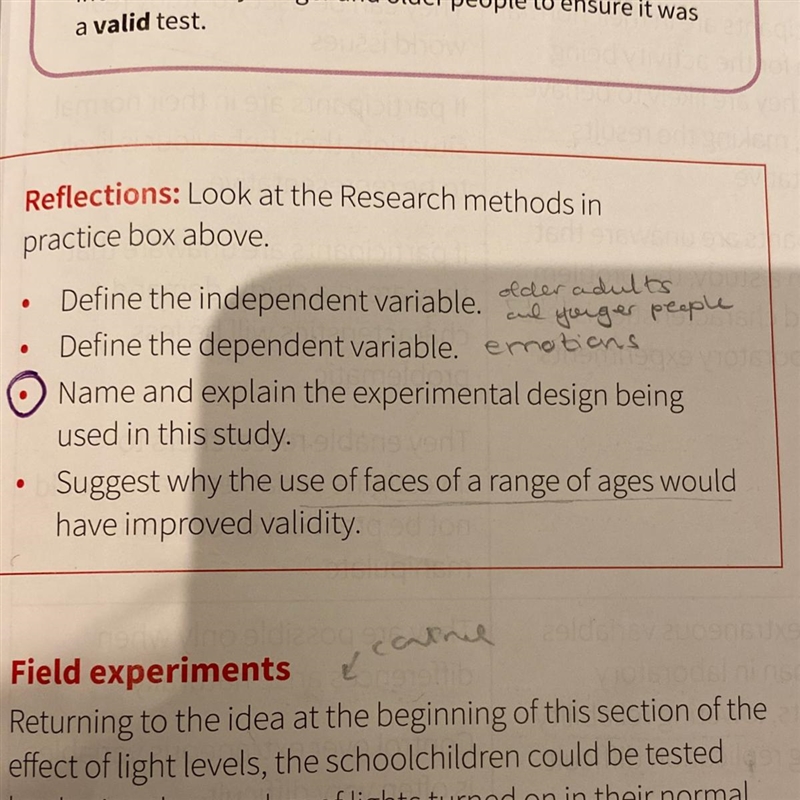 Why does using different age groups increase the validity of a study?-example-1