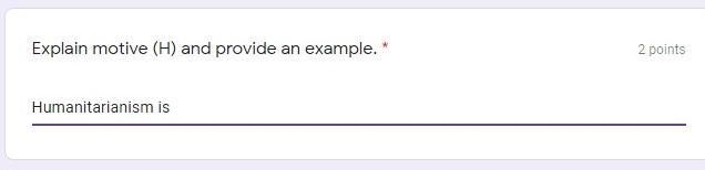 What is Humanitarianism? What is an example.-example-1