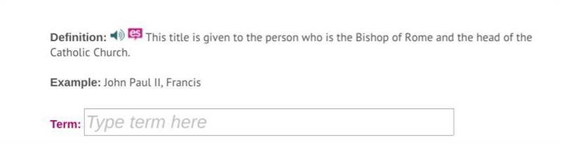 Find out what the word that means the definition. Hint: First 2 letters: po-example-1