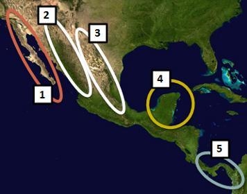 *40 POINTS* *Please help! I am timed!* Look at the map above. Which of the following-example-1