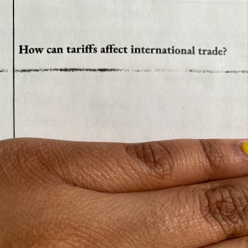 How can traffic affect international trade-example-1