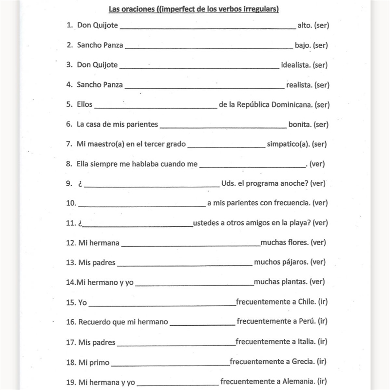 20. José y Estela_____ frecuentemente a Argentina. (ir) 21. Ella _____ frecuentemente-example-1