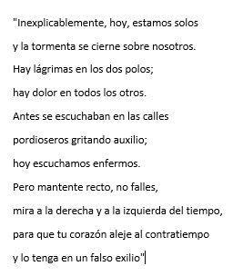 Based on this poem by the ecuadorian writer Fausto Padilla, relate it to the current-example-1