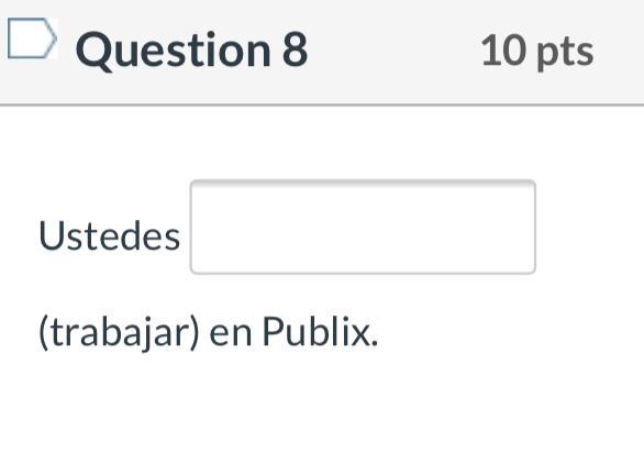 6TH GRADE SPANISH QUESTION 10 POINTS!!-example-1