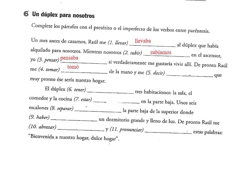 Does anyone know how to do this? I need to choose between imperfect and preterite-example-1