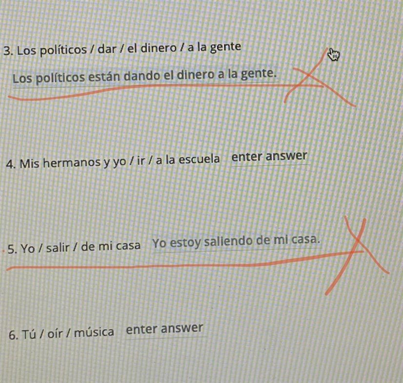 PLEASE HELP!!! I really need help with this spanish homework! (Spanish 1 in college-example-1