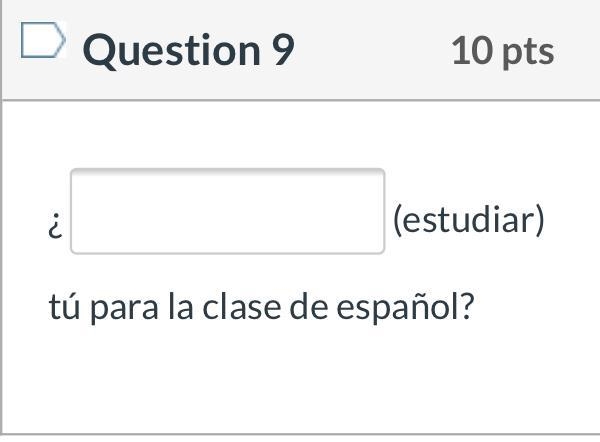 6TH GRADE SPANISH QUESTION 10 POINTS!!-example-1