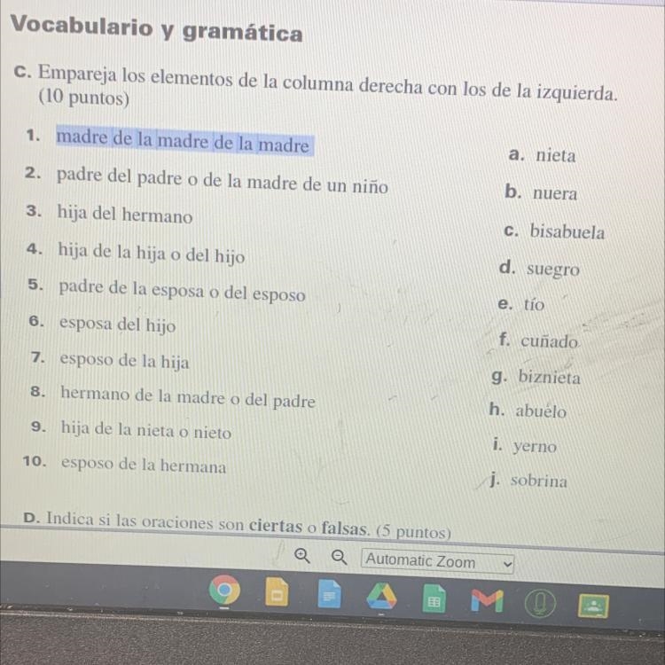 Can someone help me with these Spanish please-example-1