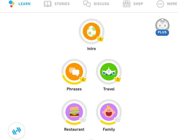 What will help with learning spanish? Duolingo will help.-example-1