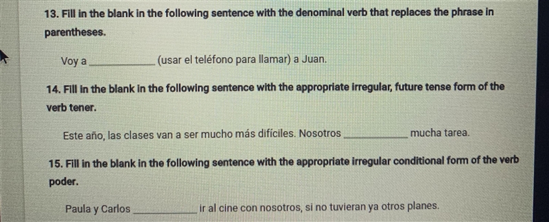 Answer the 3 spanish questions!!! Please and thank you!-example-1