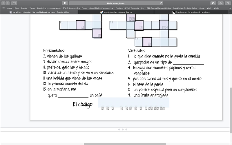 :)))) I need some help on my Crossword Spanish before 8:00 EST-example-1