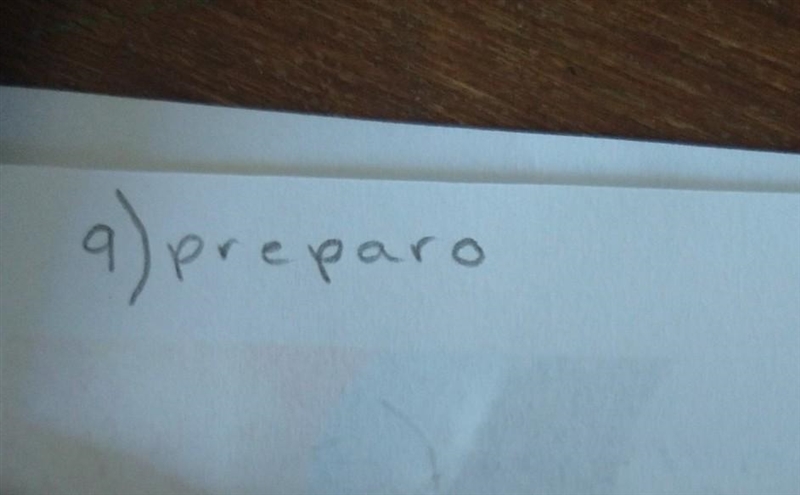 9. Pablo______ la cena para darle una sorpresa a su esposa.(preparar)​-example-1