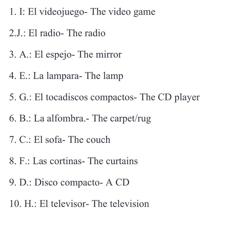 Match the following-example-1