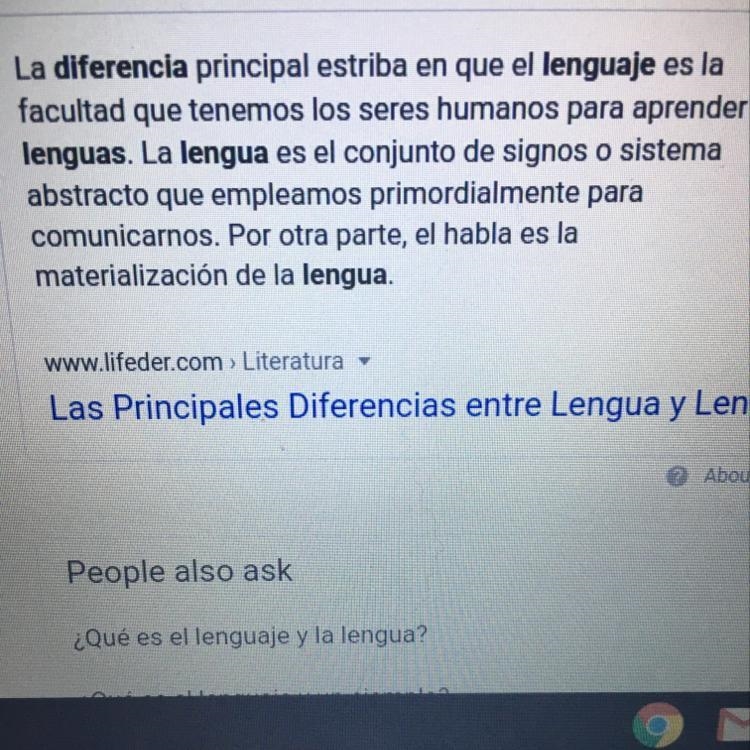 Cual es la diferencia entre lengua y lenguaje?-example-1