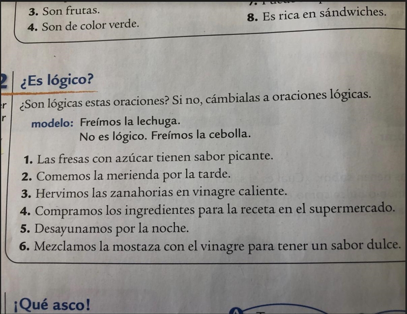 Answer These Following Spanish Questions-example-1