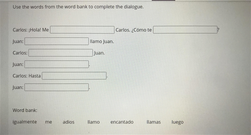 Need help with this Spanish thank you-example-1