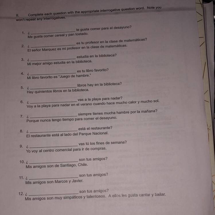 Honestly I need help with this whole sheet so if someone could give answers and explain-example-1