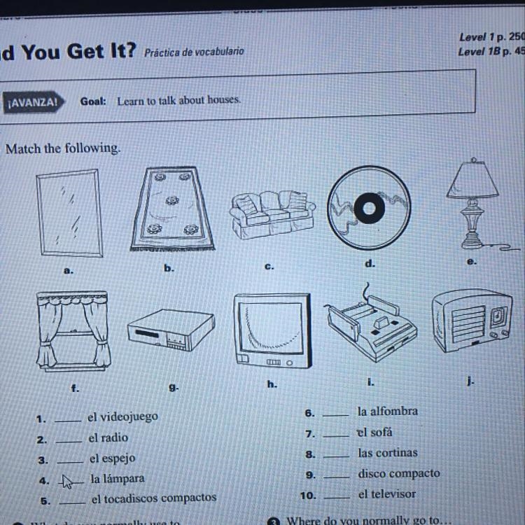 Match the following-example-1