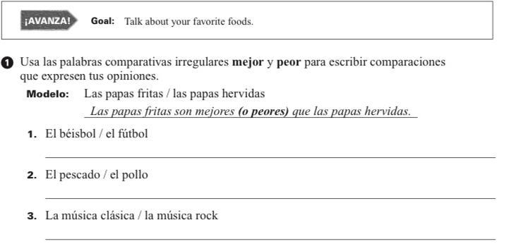 How do I answer these someone help me please wihh the my Spanish-example-1