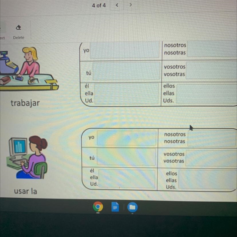 SOMEONE PLEASE HELP You need to find the conjugation and for the second one it got-example-1