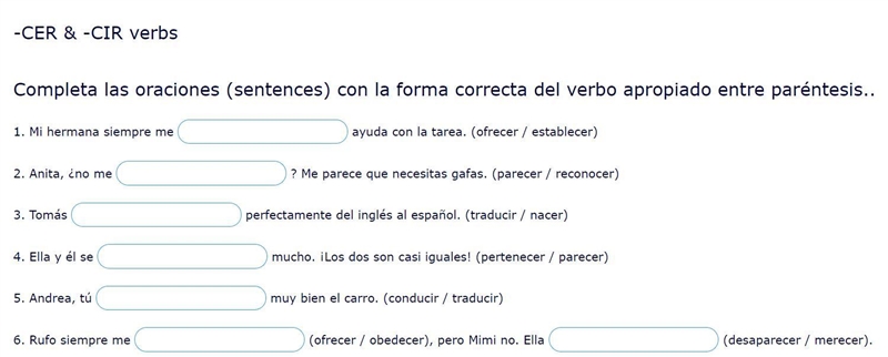 Please help! See attached image. Verb conjugations.-example-1