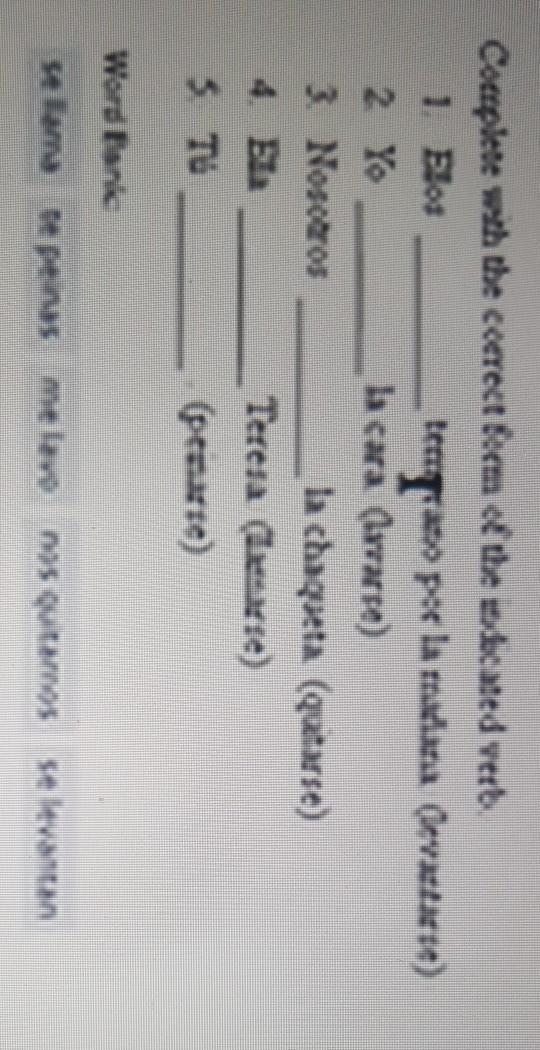 Complete with the best form of the indicated verb ar verb endings yo=o tu=as el,ella-example-1