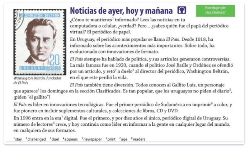 Que recuerdas de El Pais? Que es y como informa al publico?-example-1