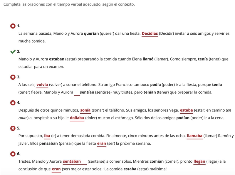 HELP with Spanish Imperfect and Preterit-example-1