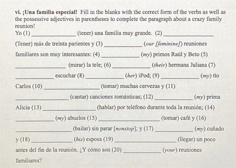 PLEASE HELP!!!!! I really need help with this spanish homework! this is a (Spanish-example-1