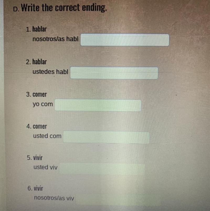 Please help what do i put in the blanks!!!!?-example-1