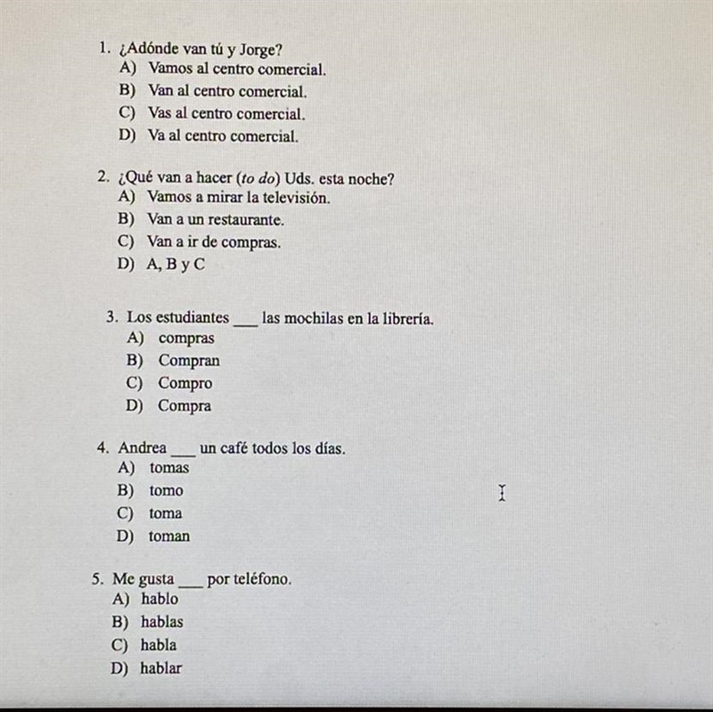 PLEASE HELP!!!!! I really need help with this spanish homework! this is a (Spanish-example-1