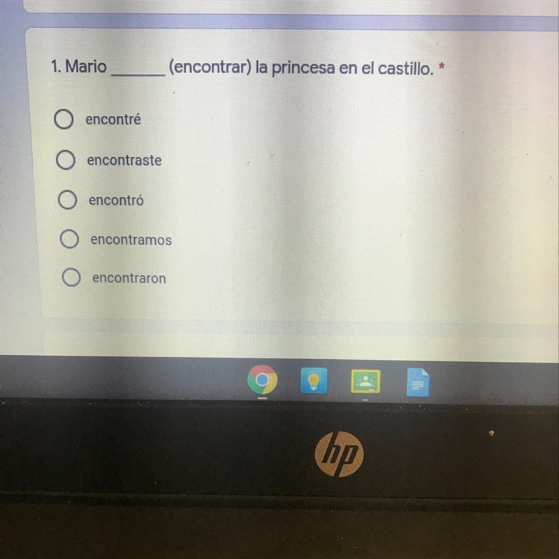 El pretérito!!! need help!!-example-1