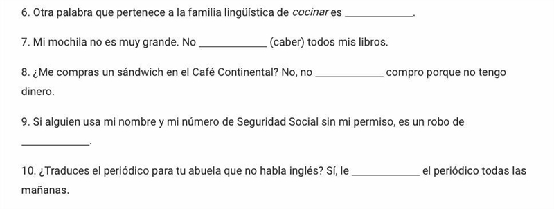 Help with spanish 6-10 thanks!-example-1